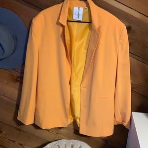 Oversized orange blazer from ASOS